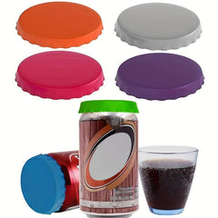 Leak Proof Silicone Can Lid Reusable Soda Cap
