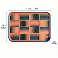 Double Layer Dish Drainer for Kitchen Sink Storage Rack