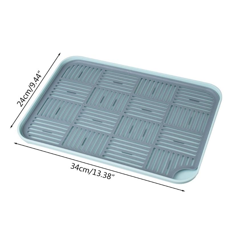 Double Layer Dish Drainer for Kitchen Sink Storage Rack
