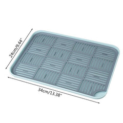 Double Layer Dish Drainer for Kitchen Sink Storage Rack