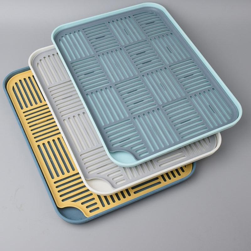 Double Layer Dish Drainer for Kitchen Sink Storage Rack