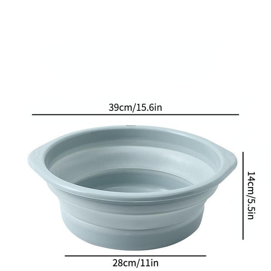 Foldable Washbasin for Easy Cleaning and Storage