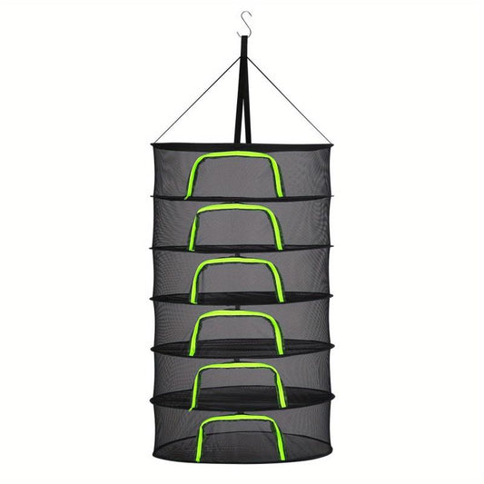 Herb Drying Rack Foldable Plant Drying Net Herb Dryer