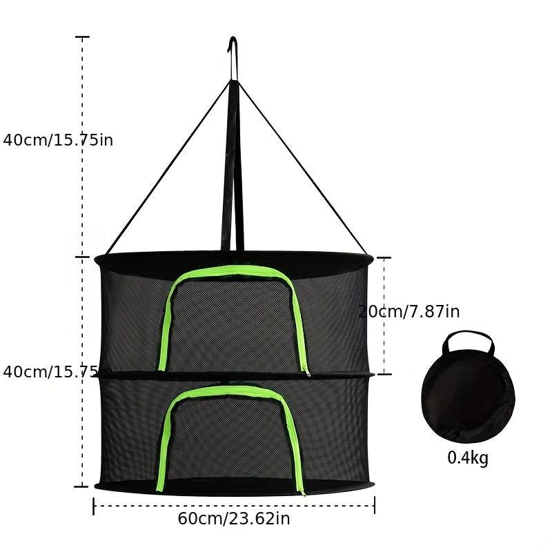 Herb Drying Rack Foldable Plant Drying Net Herb Dryer