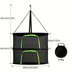 Herb Drying Rack Foldable Plant Drying Net Herb Dryer