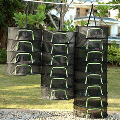 Herb Drying Rack Foldable Plant Drying Net Herb Dryer