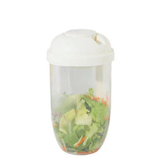 Portable Breakfast Cup Cereal Nut Yogurt Salad Container with Fork