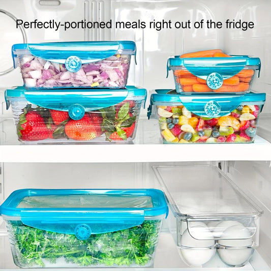 6pcs BPA Silicon Food Containers with Leak Proof Lids