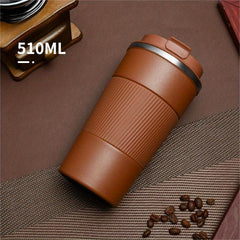 Stainless Steel Travel Coffee Mug 510ml Portable Water Cup