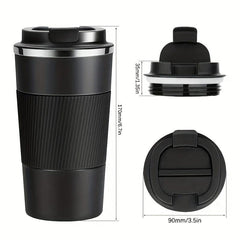 Stainless Steel Travel Coffee Mug 510ml Portable Water Cup