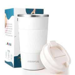 2oz Stainless Steel Vacuum Coffee Flask Travel Mug Hot Cold Beverages