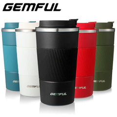 2oz Stainless Steel Vacuum Coffee Flask Travel Mug Hot Cold Beverages