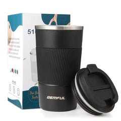 2oz Stainless Steel Vacuum Coffee Flask Travel Mug Hot Cold Beverages
