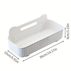 Wall Mounted Hanging Storage Basket for Fruit and Veggies