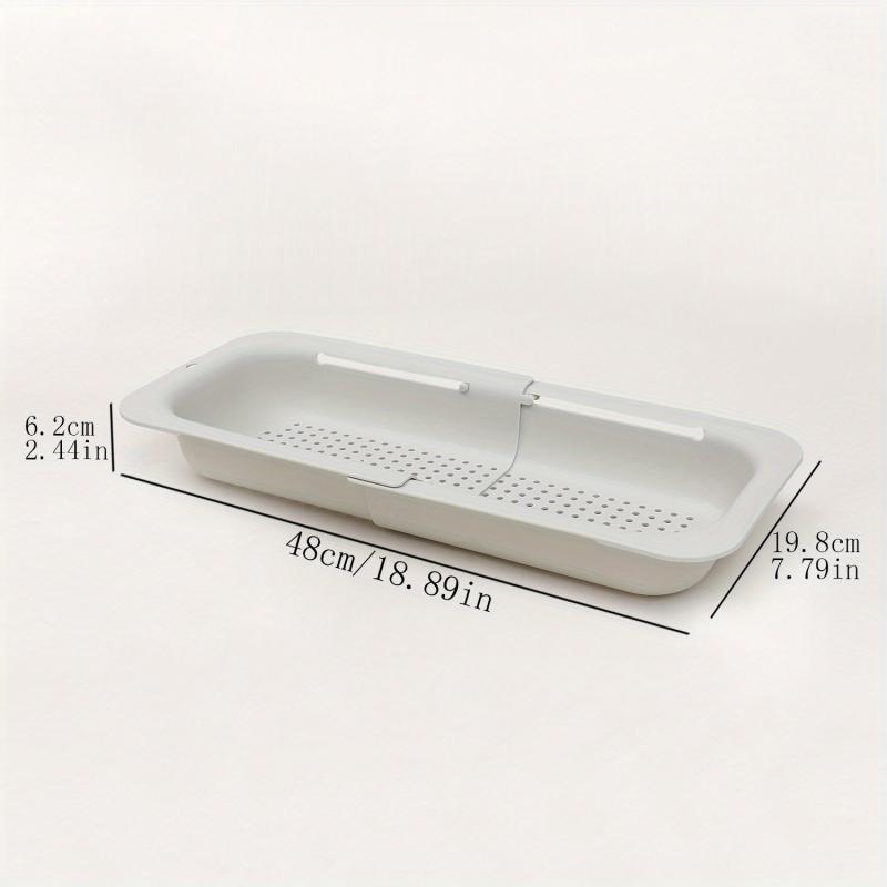Adjustable Sink Colander for Washing Fruits & Vegetables