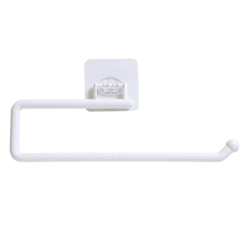 Wall Mounted Towel Hook No Drilling - Bathroom Kitchen Toilet Roll Storage