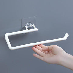 Wall Mounted Towel Hook No Drilling - Bathroom Kitchen Toilet Roll Storage