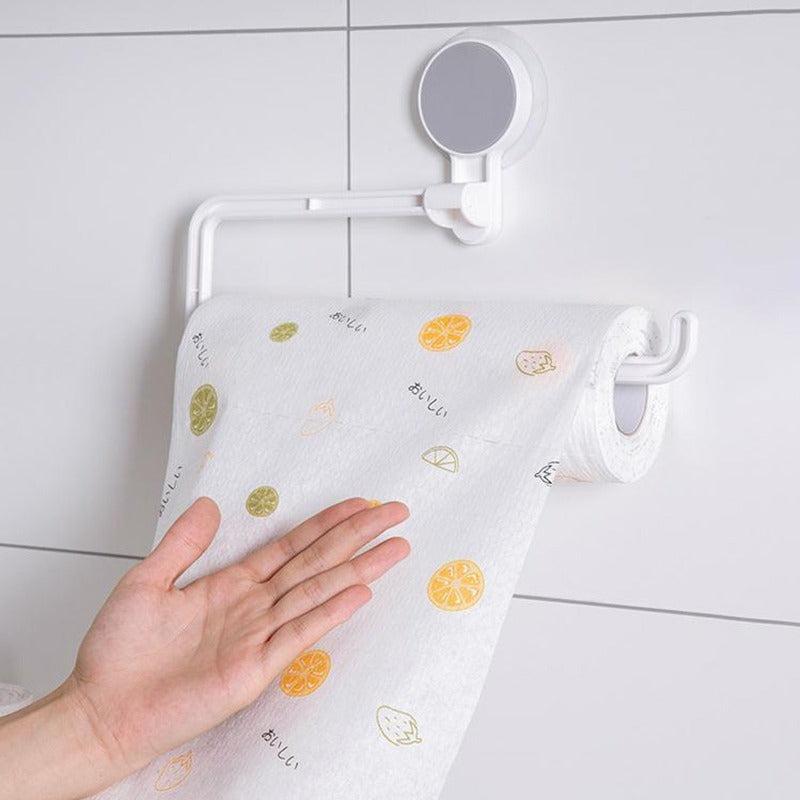 Wall Mounted Towel Hook No Drilling - Bathroom Kitchen Toilet Roll Storage