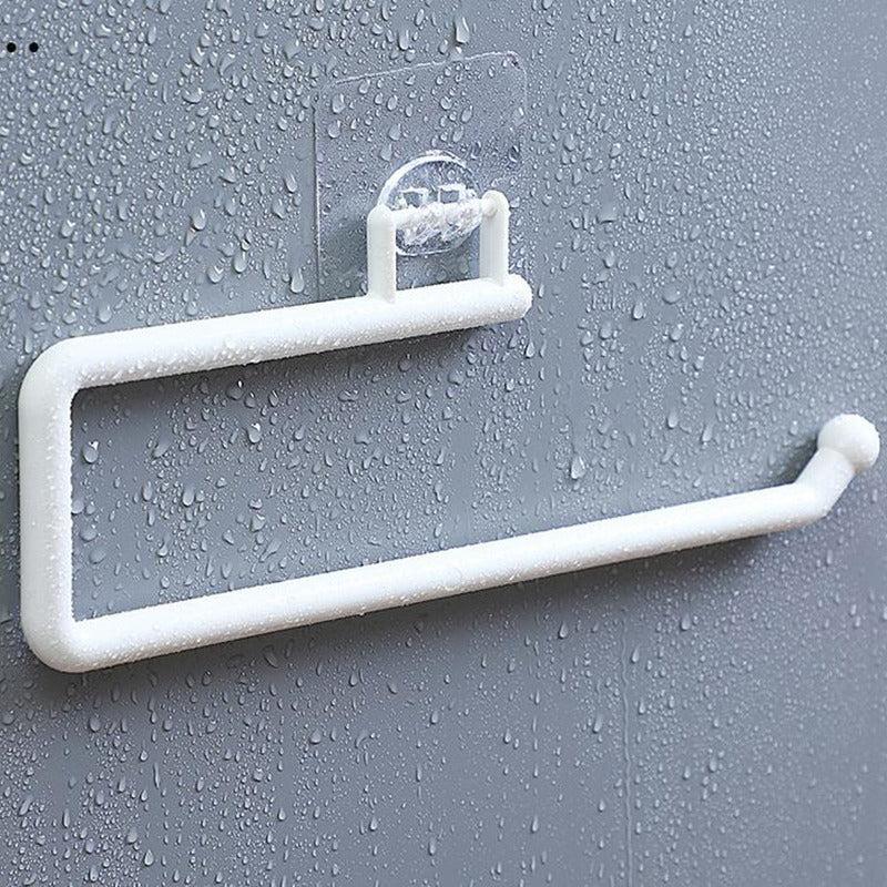 Wall Mounted Towel Hook No Drilling - Bathroom Kitchen Toilet Roll Storage