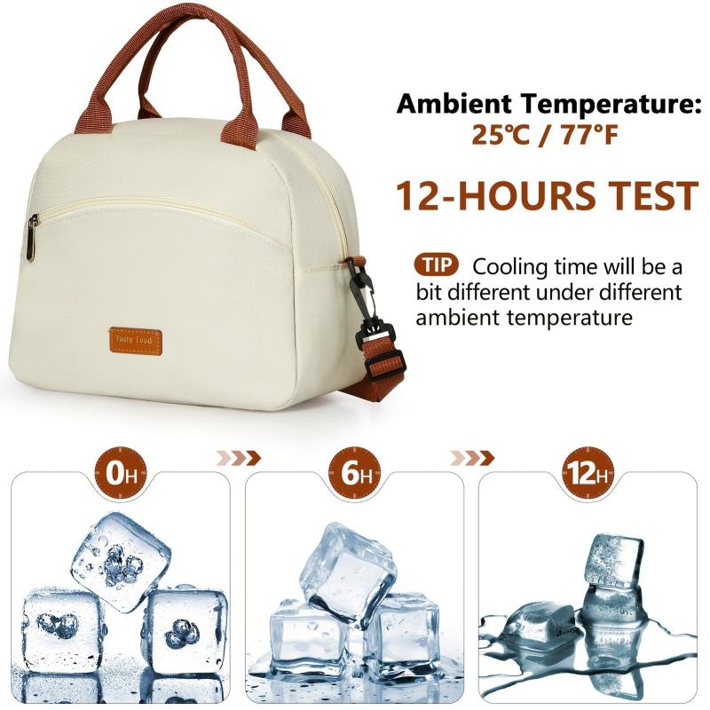 Insulated Lunch Bag Waterproof Cooler Bag for Work School