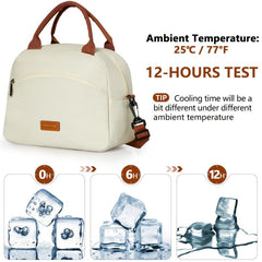 Insulated Lunch Bag Waterproof Cooler Bag for Work School