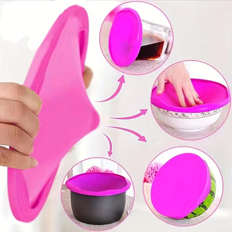 1pc Sealed Silicone Fresh keeping Cover for Fruit Household Storage