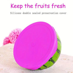 1pc Sealed Silicone Fresh keeping Cover for Fruit Household Storage