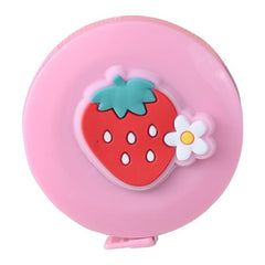 Portable Cartoon Mini Tape Measure Multifunctional Leather Ruler for Measuring