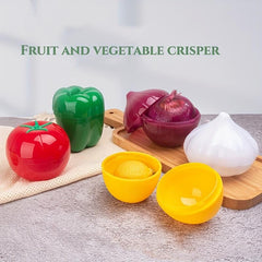 Vegetable Shaped Crisper for Fresh Produce Plastic Sealed Box