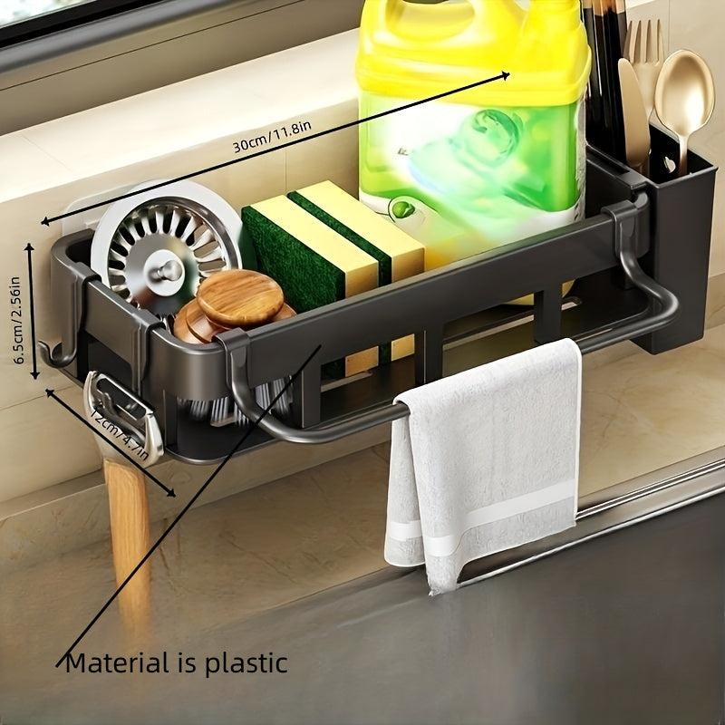 Stainless Steel Dishcloth Rack Sponge Holder