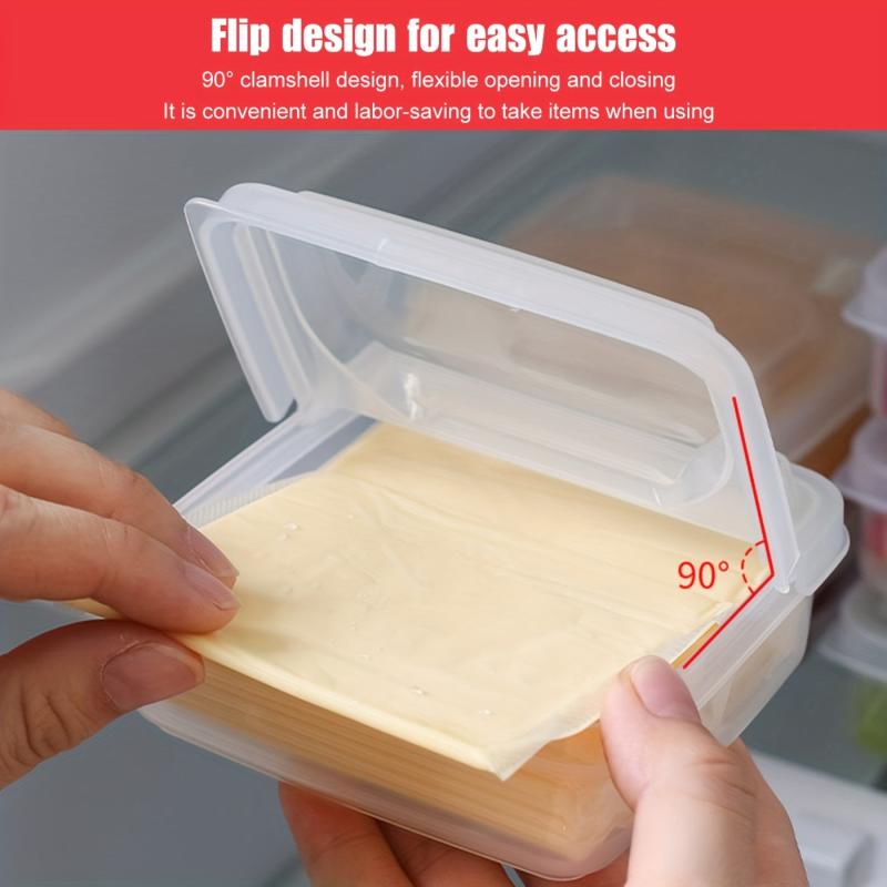 Japanese Butter Cheese Slice Storage Box Refrigerator Food Preservation