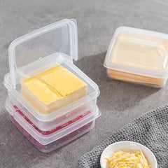 Japanese Butter Cheese Slice Storage Box Refrigerator Food Preservation