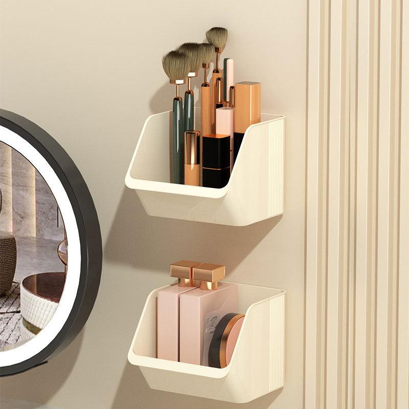 Kitchen Wall Mounted Seasoning Storage Rack No Punching Storage Box