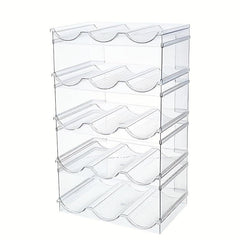 Stackable 12 Bottle Organizer Rack for Kitchen