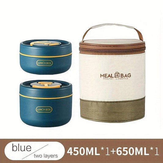 Insulated Food Jar Vacuum Stainless Steel Leakproof Soup Container