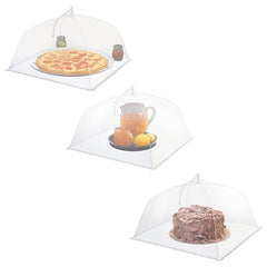 Mesh Food Cover Set Pop Up Tents Reusable Collapsible Nets Camping Picnic Beach