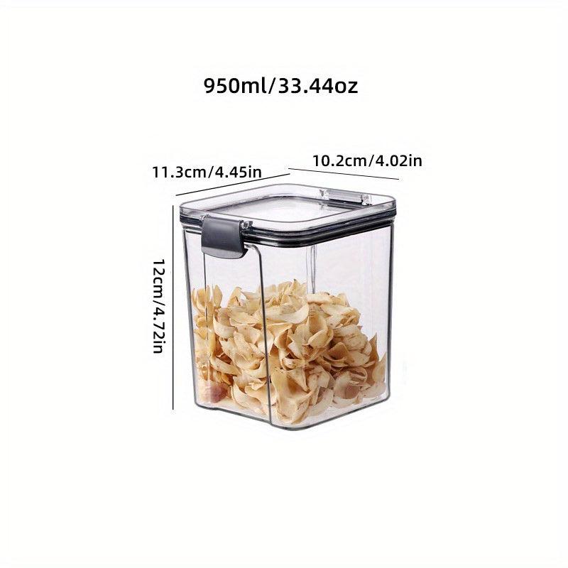 1Pc Airtight Food Storage Containers - Keep Food Fresh and Secure