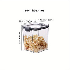 1Pc Airtight Food Storage Containers - Keep Food Fresh and Secure