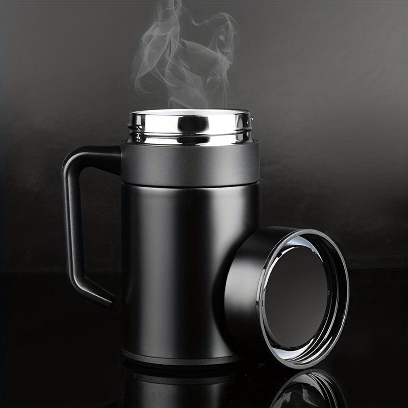 400ml Thermal Cup With Tea Infuser Stainless Steel Vacuum Insulated