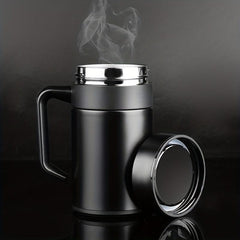 400ml Thermal Cup With Tea Infuser Stainless Steel Vacuum Insulated