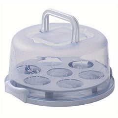 Portable Cake Box with Lid Dust Proof Anti Cross Flavor Cake Preserv
