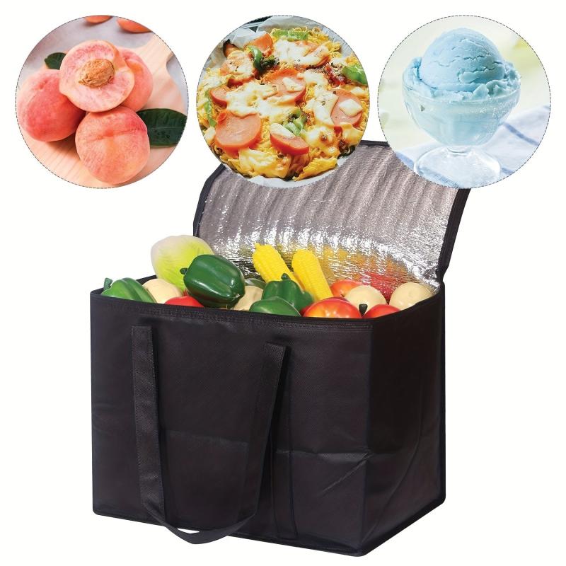 Insulated Reusable Grocery Bag 35L Durable Heavy Duty Large Size