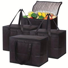 Insulated Reusable Grocery Bag 35L Durable Heavy Duty Large Size
