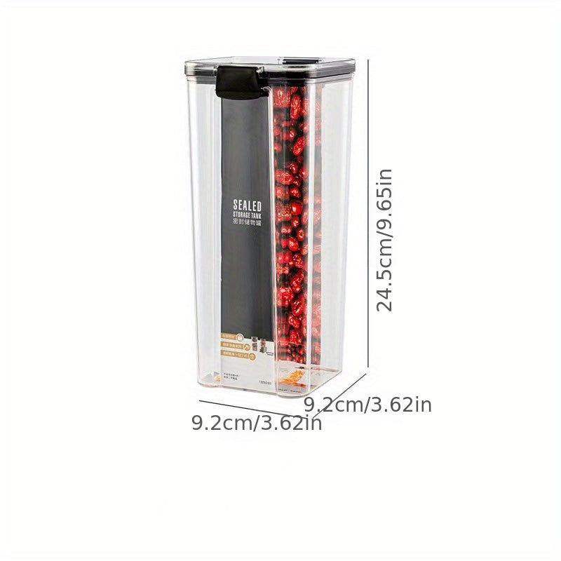 Moisture-Proof Airtight Food Storage Canister for Pantry Organization