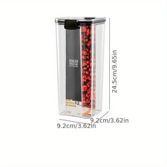 Moisture-Proof Airtight Food Storage Canister for Pantry Organization