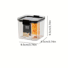 Moisture-Proof Airtight Food Storage Canister for Pantry Organization