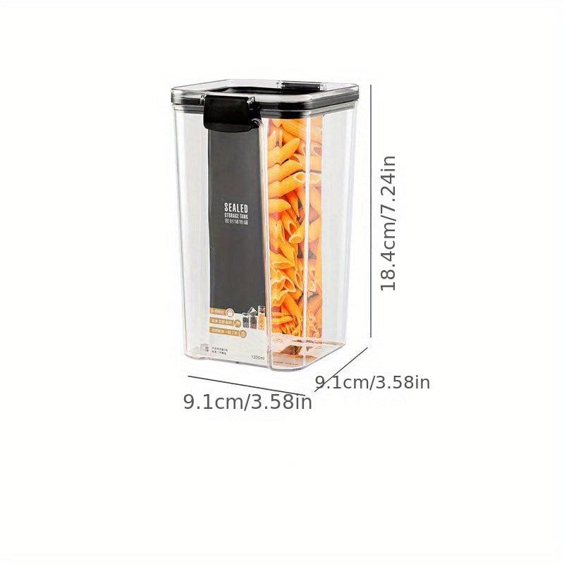 Moisture-Proof Airtight Food Storage Canister for Pantry Organization