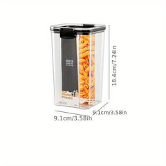 Moisture-Proof Airtight Food Storage Canister for Pantry Organization
