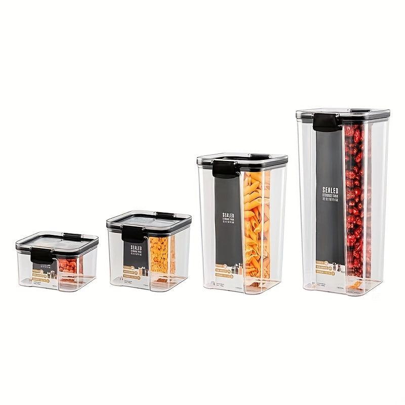 Moisture-Proof Airtight Food Storage Canister for Pantry Organization