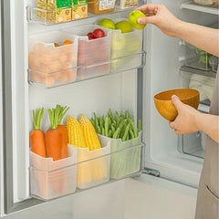3pcs Fridge Organizer Box for Fruit and Food Storage
